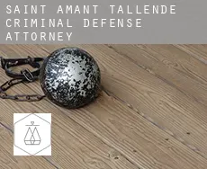 Saint-Amant-Tallende criminal defense attorney