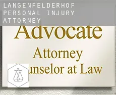 Langenfelderhof  personal injury attorney