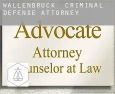 Wallenbrück  criminal defense attorney