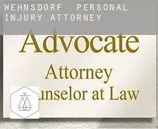 Wehnsdorf  personal injury attorney