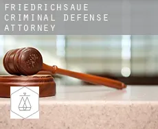 Friedrichsaue criminal defense attorney