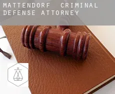 Mattendorf  criminal defense attorney