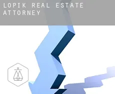 Lopik  real estate attorney