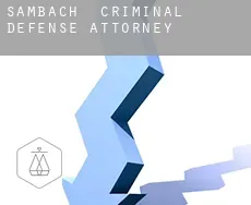 Sambach  criminal defense attorney