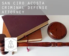 San Ciro de Acosta  criminal defense attorney