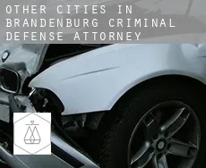 Other cities in Brandenburg  criminal defense attorney