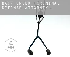 Back Creek criminal defense attorney