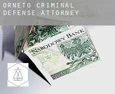 Orneto criminal defense attorney