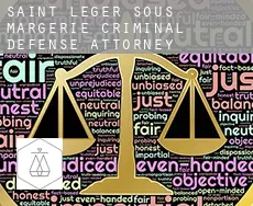 Saint-Léger-sous-Margerie criminal defense attorney