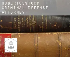 Hubertusstock  criminal defense attorney