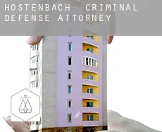 Hostenbach  criminal defense attorney