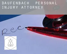 Daufenbach  personal injury attorney