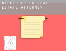 Balfes Creek real estate attorney