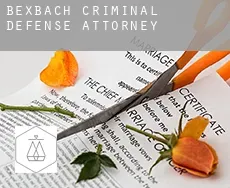 Bexbach  criminal defense attorney